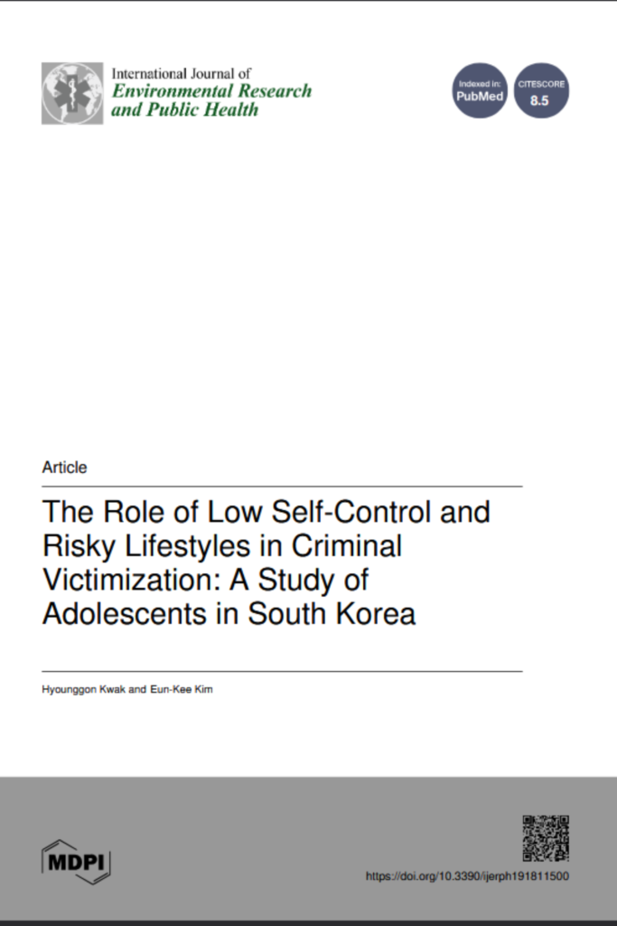 The Role of Low Self-Control and Risky Lifestyles in Criminal Victimization