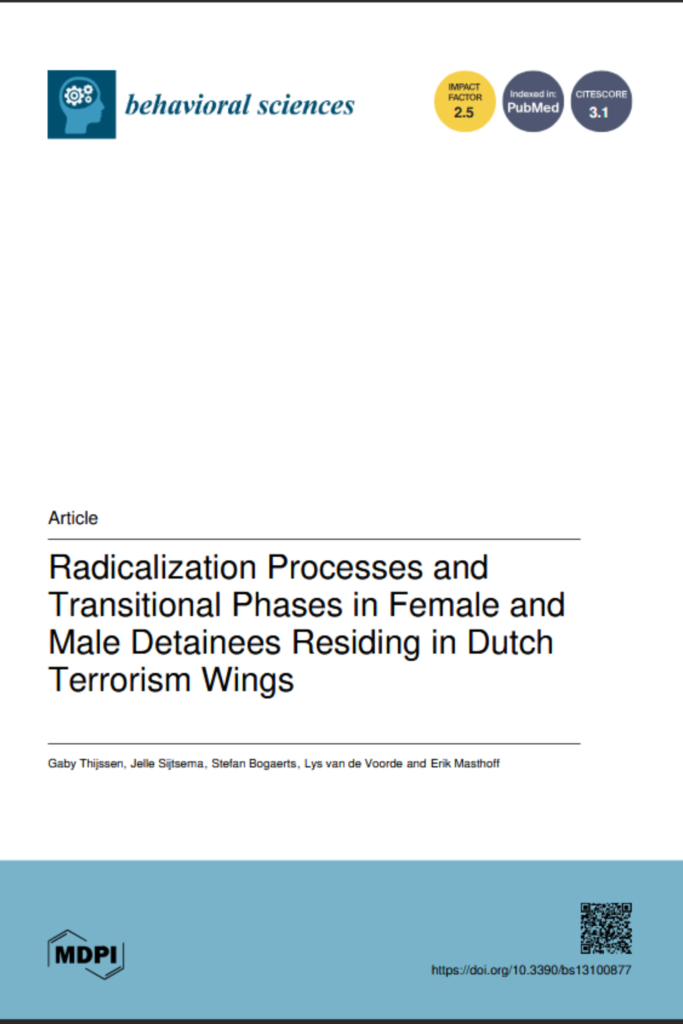 Radicalization Processes and Transitional Phases in Female and Male Detainees Residing in Dutch Terrorism Wings