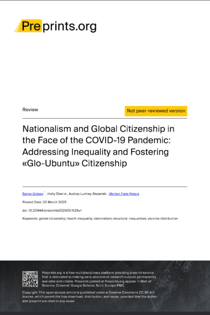 Nationalism and Global Citizenship