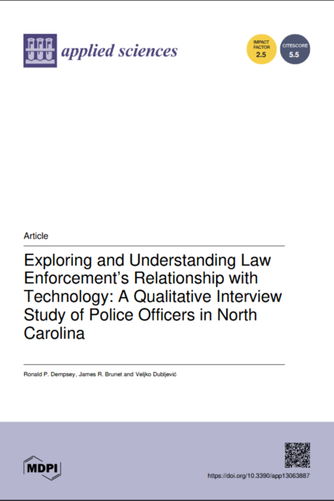 Exploring and Understanding Law Enforcement’s Relationship with Technology