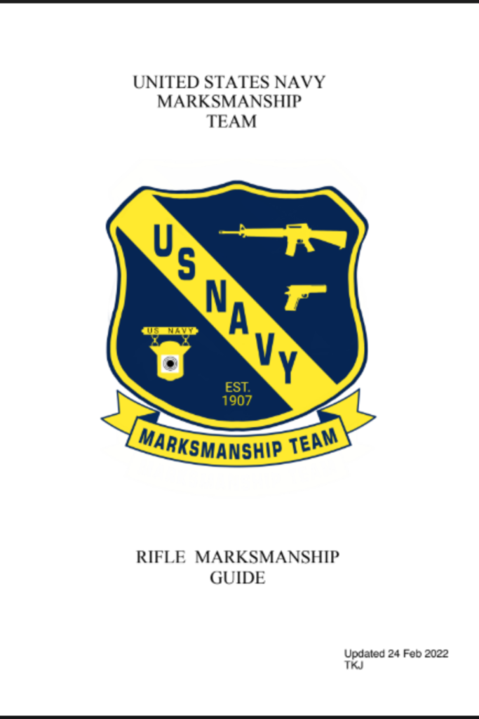 U.S. Navy Marksmanship Team — Rifle Marksmanship Guide