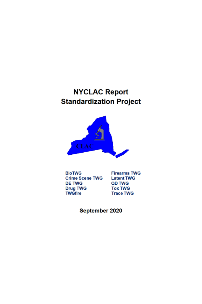 NYCLAC report standardization project
