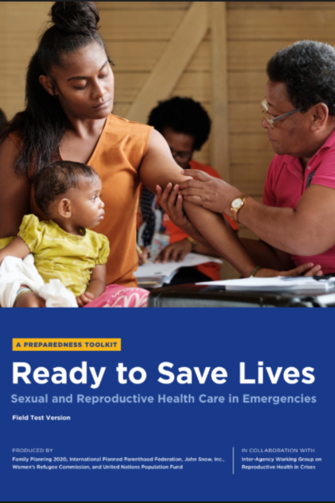 Ready to Save Lives: SRH Preparedness Toolkit