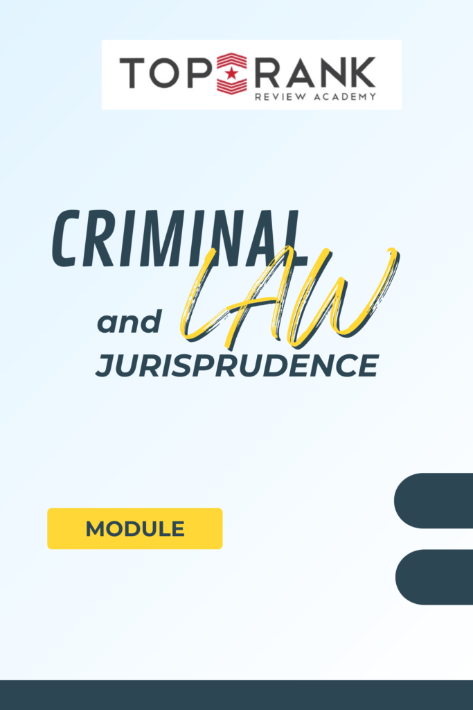 Criminal Law and Jurisprudence