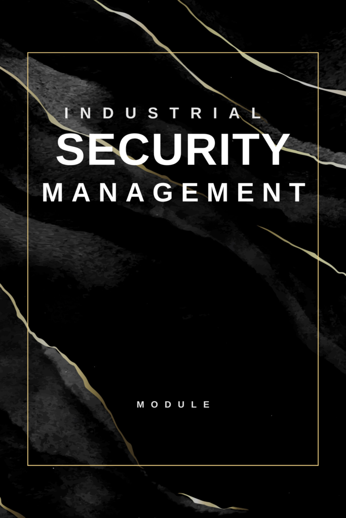 Industrial Security Management- Easy Black Question
