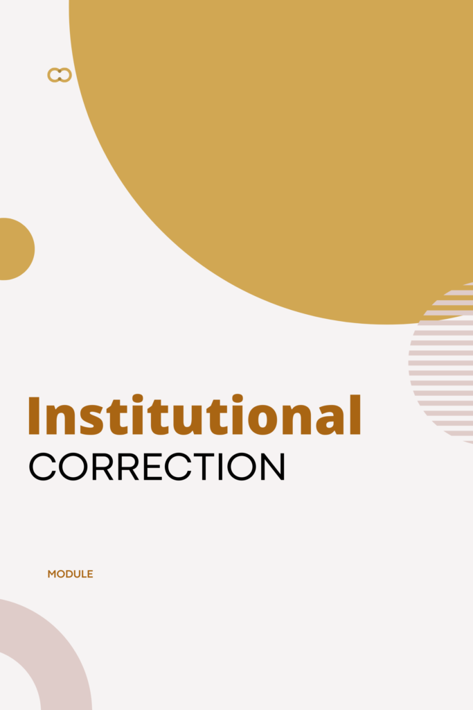 Institutional Corrections