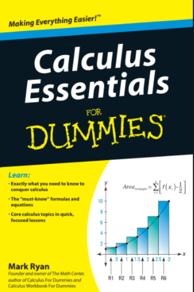 Calculus Essentials For Dummies