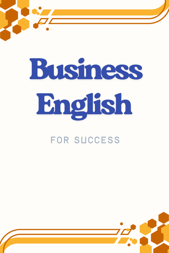 Business English for Success