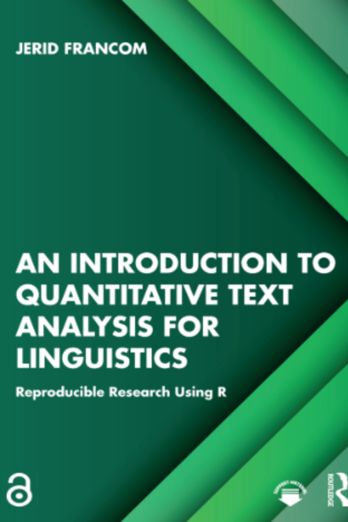 An Introduction to Quantitative Text Analysis for Linguistics