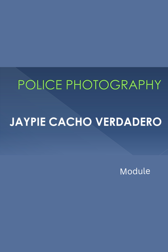 Police Photography -(Actual Board Question Photography)