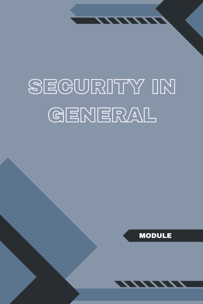 Security in General