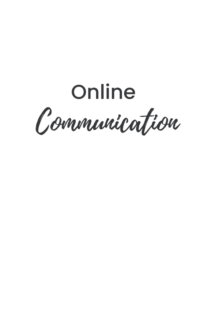 Online Communication