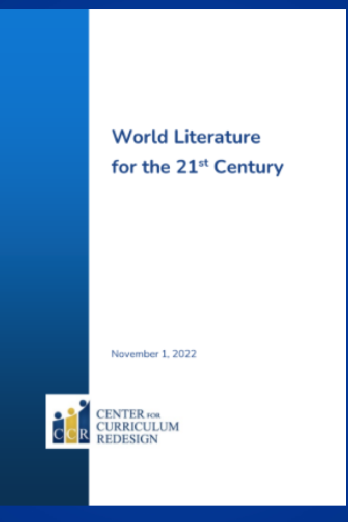 World Literature for the 21st Century