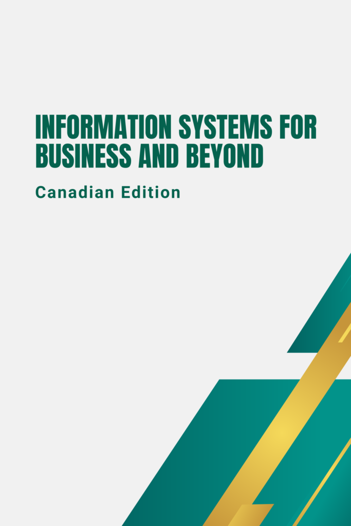 Information Systems for Business and Beyond
