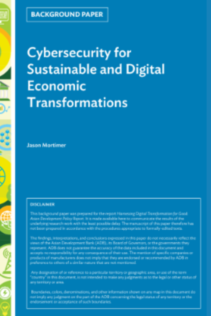 Cybersecurity for Sustainable and Digital Economic Transformations