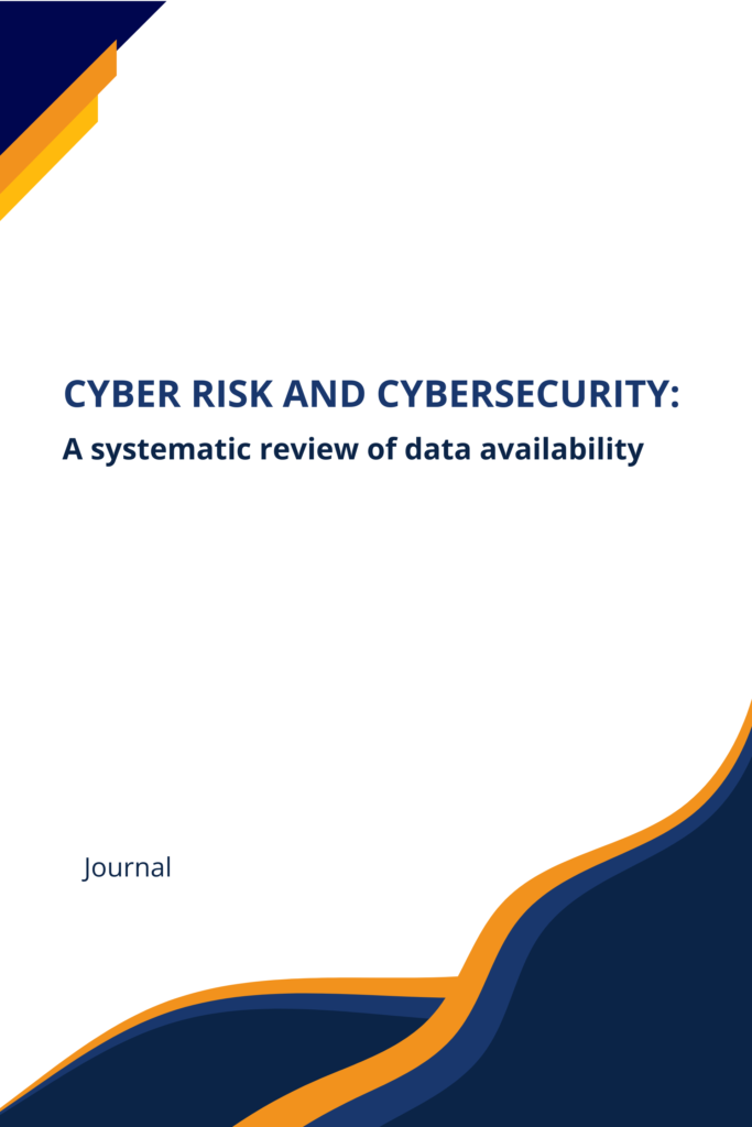 Cyber risk and cybersecurity: a systematic review of data availability