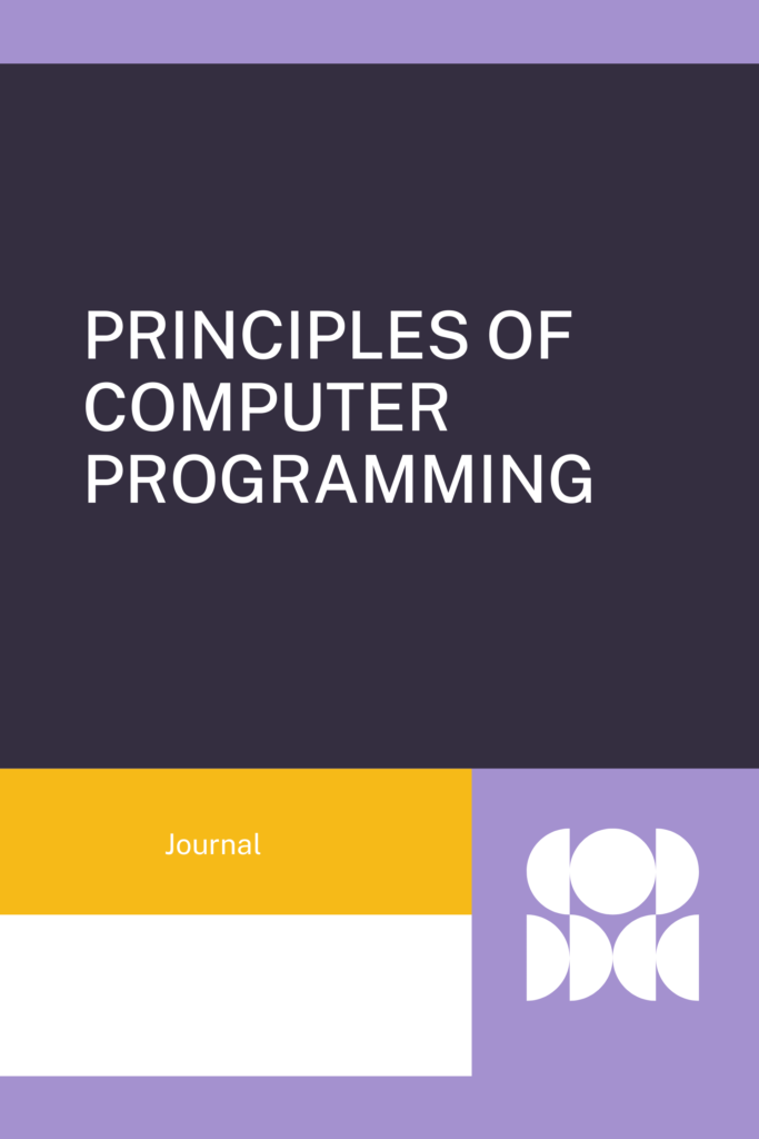 Principles of Computer Programming