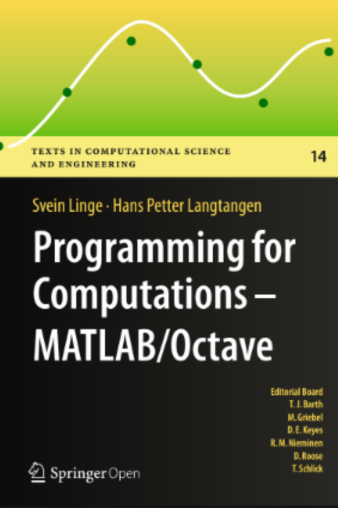 Programming for Computations – MATLAB/Octave
