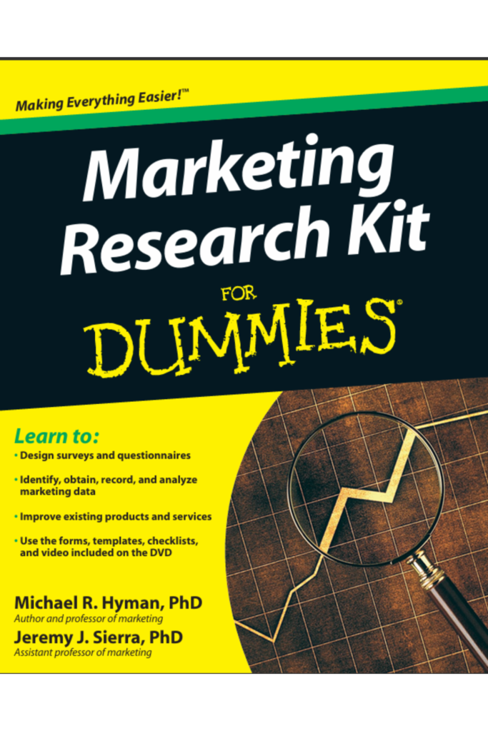 Marketing Research Kit  For Dummies