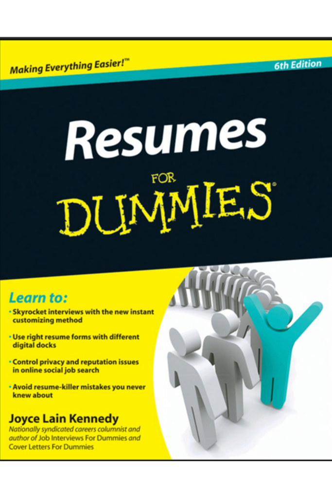 Resumes For Dummies 6th Edition