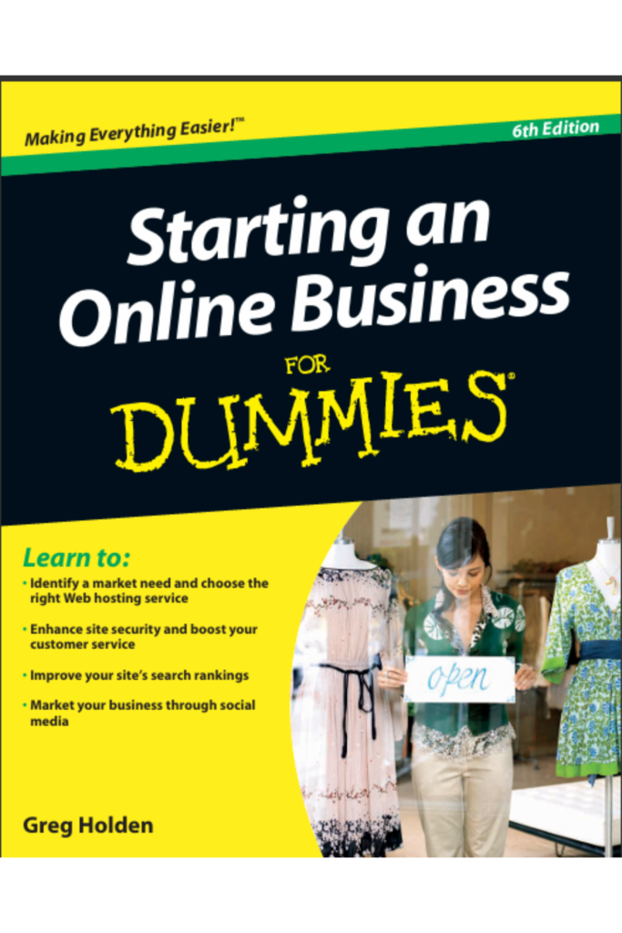Starting an Online Business For Dummies
