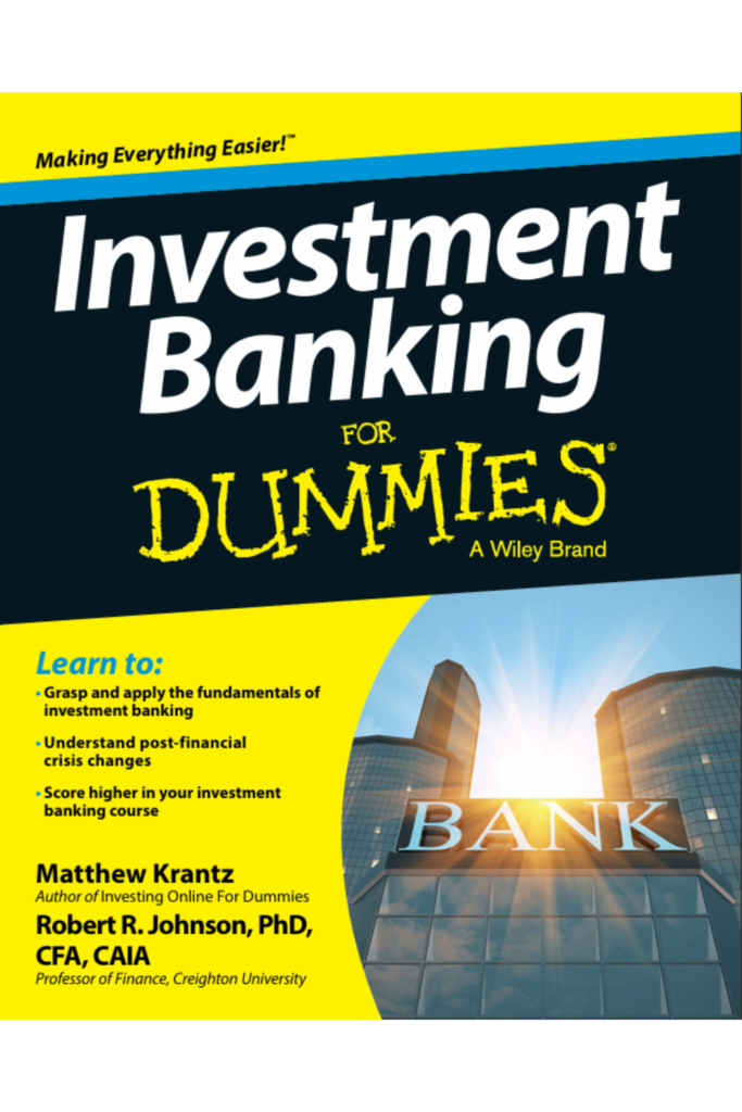 Investment  Banking  For Dummies