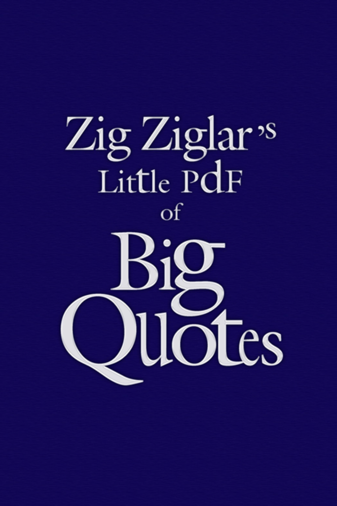 Little PDF of Big Quotes