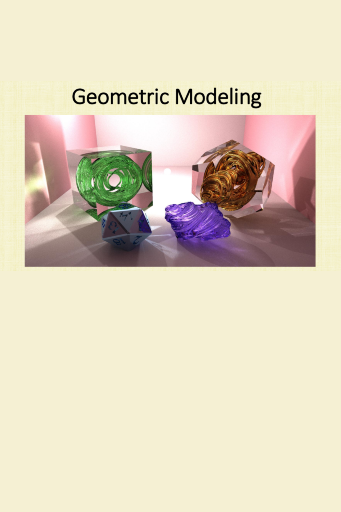 Geometric Modeling