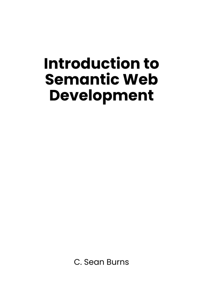 Introduction Semantic Web Development