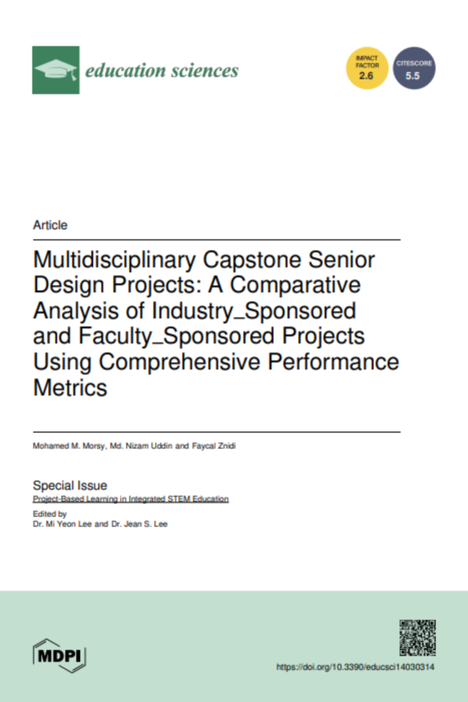 Multidisciplinary Capstone Senior Design Projects: A Comparative Analysis