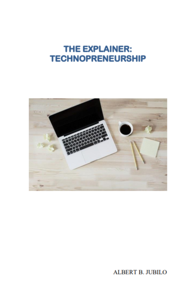 The Explainer Technopreneurship