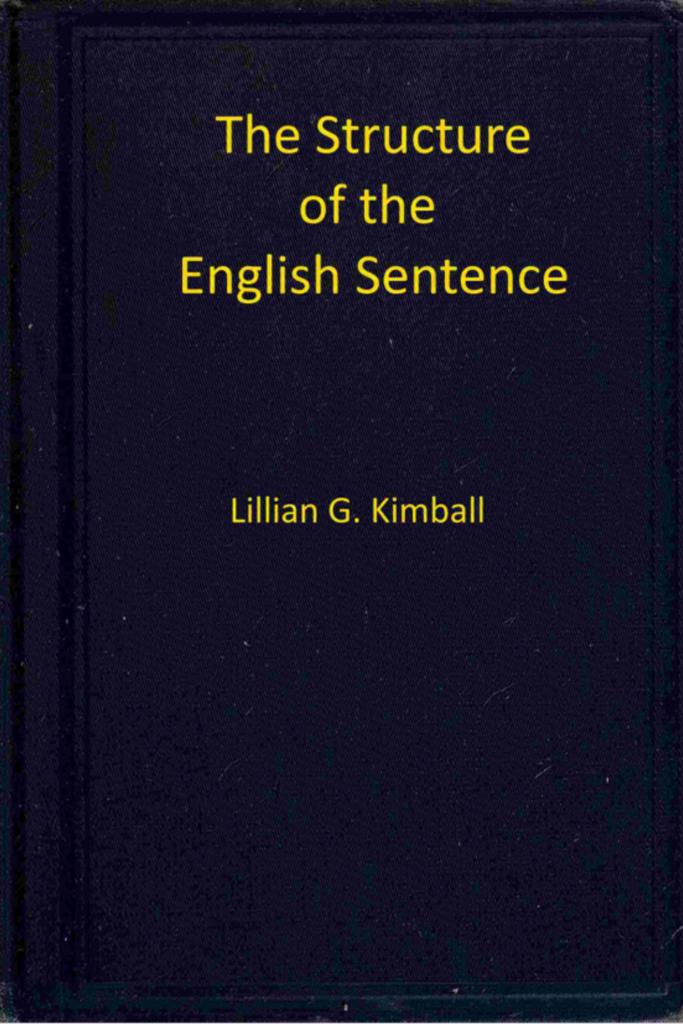 The structure of the English sentence