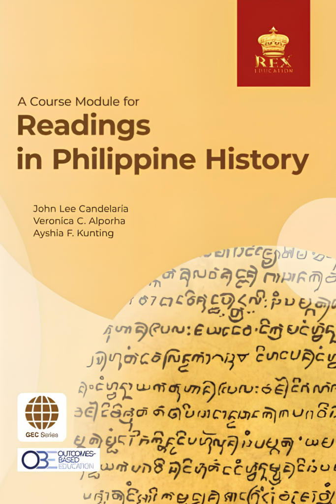 A Course Module for Readings in Philippine History