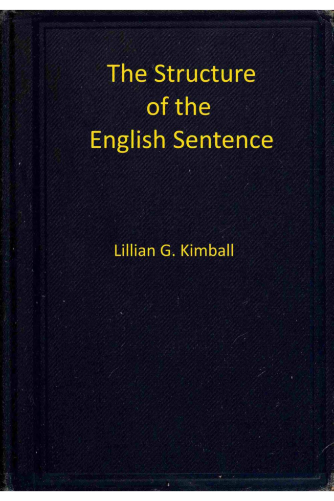 The structure of the English sentence