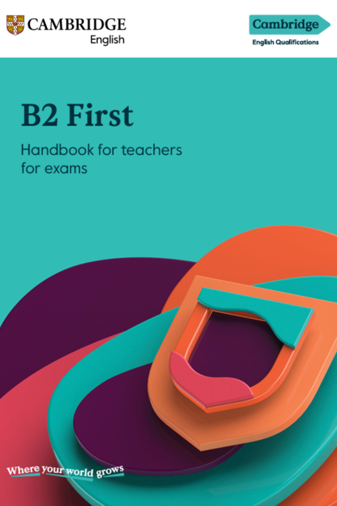 B2 First Handbook for teachers for exams