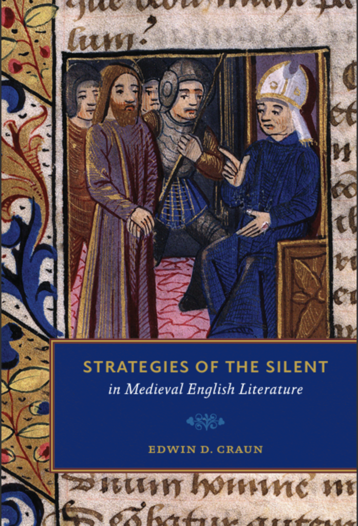 Strategies of the Silent in Medieval English Literature Pennsylvania State University Press