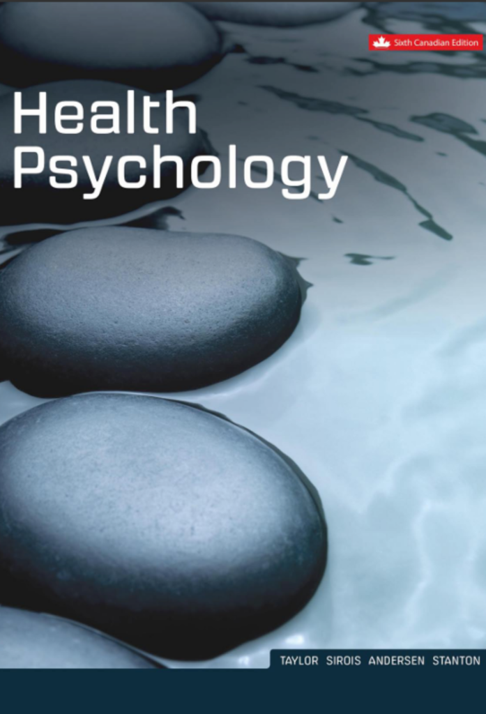 Health Psychology 6th Canadian Edition 6th Canadian Edition