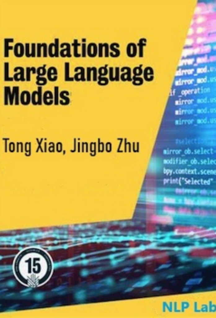 Foundations of Large Language Models