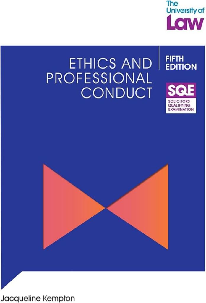 SQE Manuals: Ethics and Professional Conduct (5th Edition)