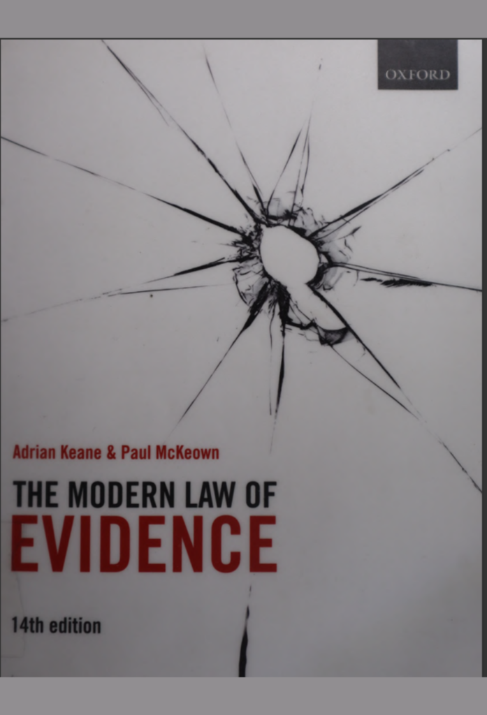 The Modern Law Of Evidence: 14th Edition