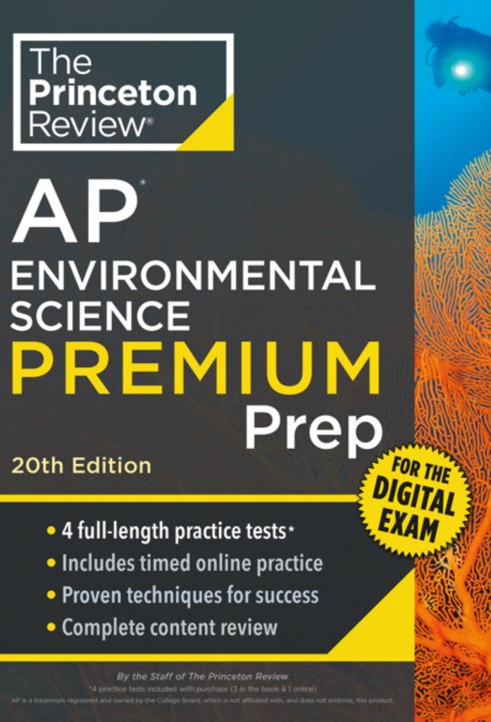Princeton Review AP Environmental Science Premium Prep, 20th Edition