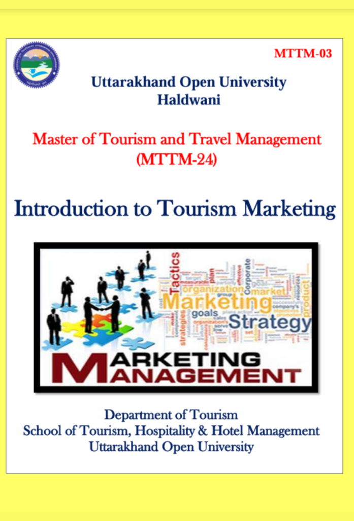 Introduction to Tourism Marketing