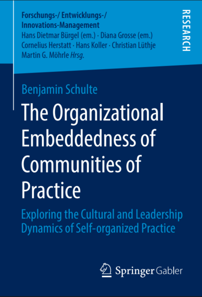 The Organizational Embeddedness of Communities of Practice: Exploring the Cultural and Leadership Dynamics of Self-organized Practice
