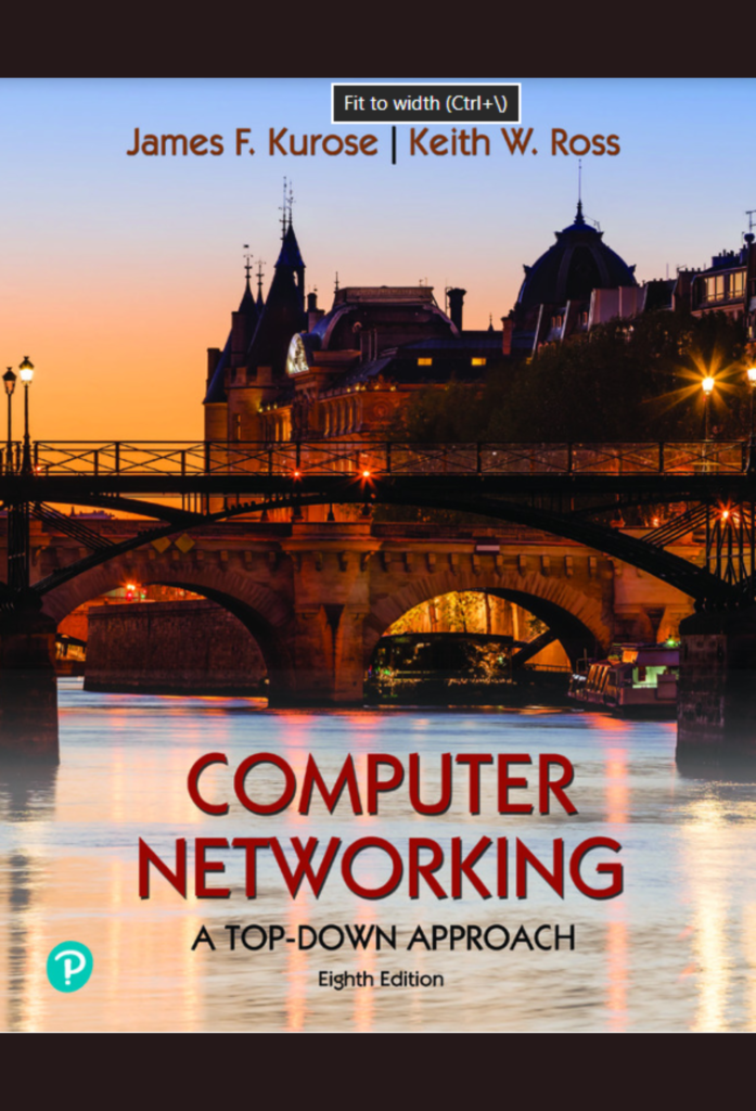 Computer Networking: A Top-Down Approach Eighth Edition